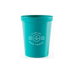 Our personalized Royal Blue 16 oz Stadium Cup with Matte Sunflower Ink Ink Color has a Cigar Frame graphic and is good for use in Accents themed parties and will impress guests like no other. Make this party unforgettable.
