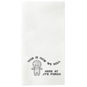 Mummy Halloween Napkin