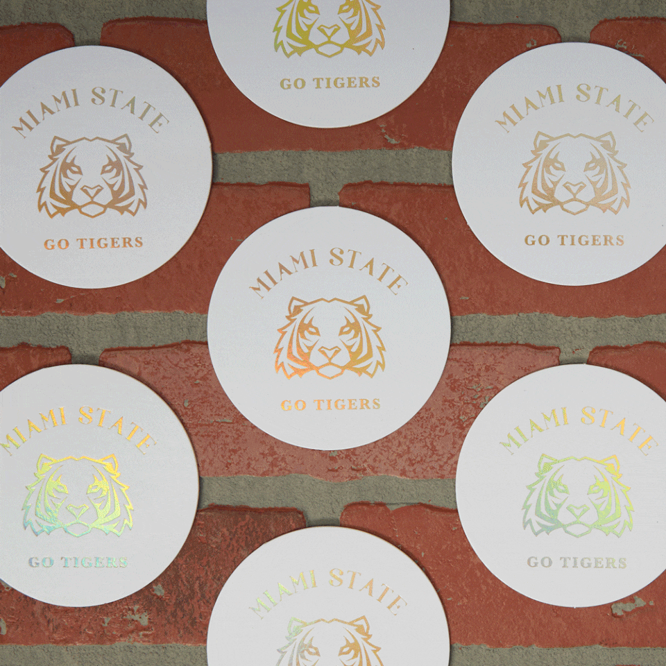 Chic Greek Week Coaster