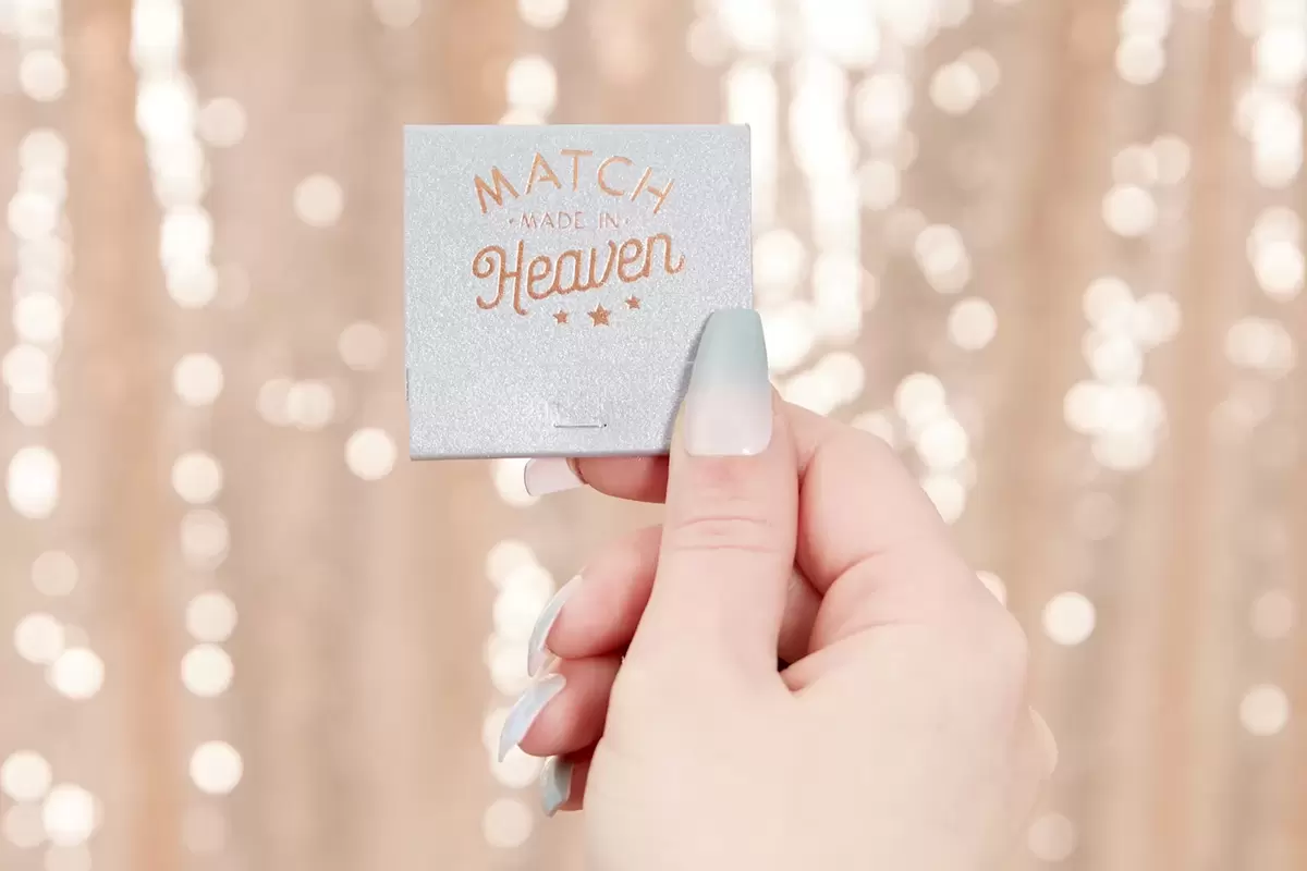 light up the night with custom NYE 30 strike matches from For Your Party