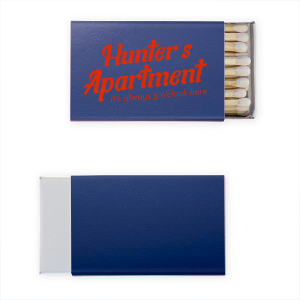 These cheerful It’s Always 5 O’clock Here Matches are the perfect way to add some fun to any gathering. They’re great for setting the mood at any type of parties, something that will cheer your guests up immediately.