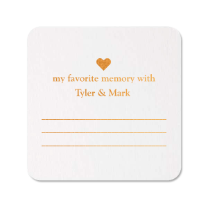 My Favorite Memory Coaster