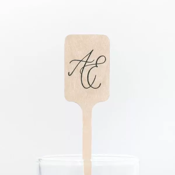 Rectangle Stir Stick (Foil)