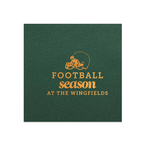Football Season Napkin