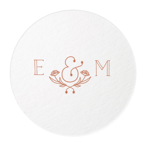 Flower Ampersand Coaster