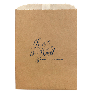 Script Love Is Sweet Bag