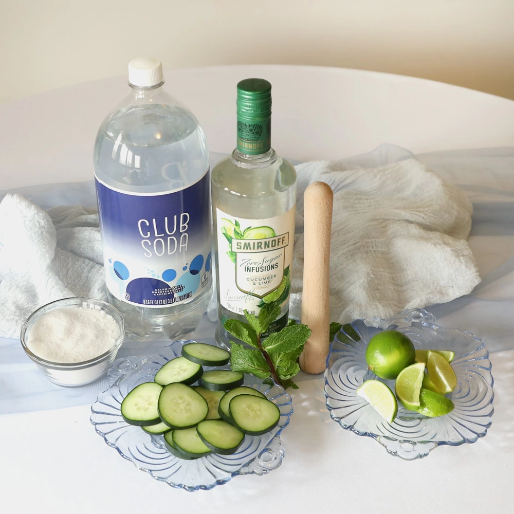 cucumber Mojito ingredients