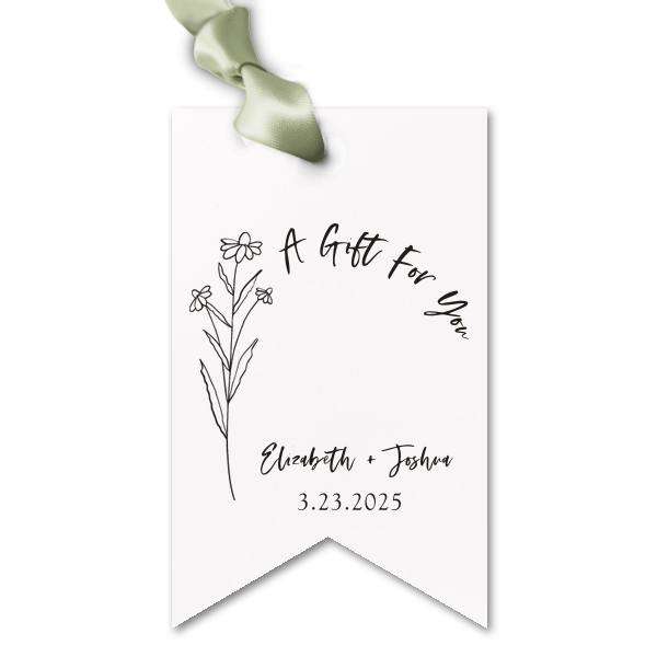 Meet our new customized Letterpress Tags with your name and date on it. They can fit on every gift and look perfect together with your present for your loved ones. Surprise them!