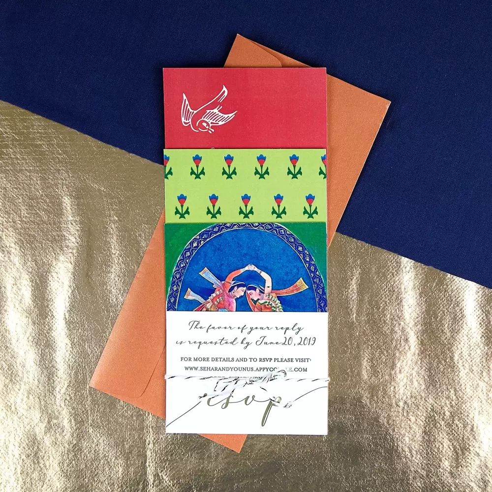 FYP Real Wedding Custom Designed Wedding Invitations for Multi-Event Celebration