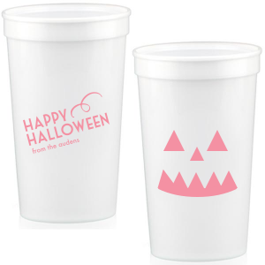Our beautiful custom White 16 oz Stadium Cup with Matte Rouge Ink Cup Ink Colors will look fabulous with your unique touch. Your guests will agree!