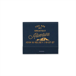 Our Greatest Adventure Matchbook