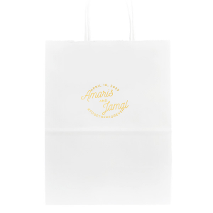 Modern Script Names & Hashtag Gift Bag