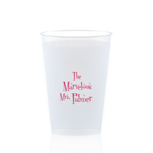 Retro accessories bring your party theme to the next level! This cup is perfect for a 50s themed bridal shower, bachelorette party, or birthday. 