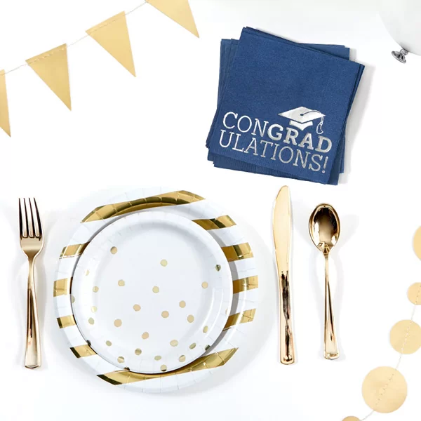 Congradulations party ready napkin pack