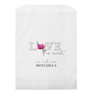 Our custom White Custom Photo Party Bag with Matte Black Ink Digital Print Colors can be personalized to match your party's exact theme and tempo.