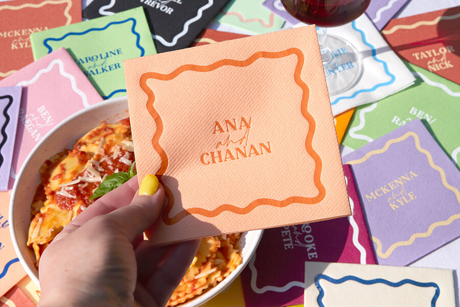 Custom Linen Like Napkins