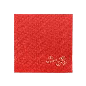 Show your ever-lasting commitment with the Heart Locket Napkin. Whether for weddings, engagements or anniversaries, the highly stylish and functional napkin is customizable in your choice of color and style to make your special party event is one to remember forever.