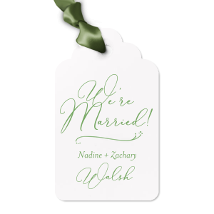 ForYourParty's elegant Natural Clay Gray Luggage Gift Tag with Matte Navy Foil has a Fancy Flourish graphic and is good for use in Accents themed parties and can be customized to complement every last detail of your party.
