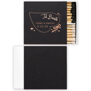 Til Death Heart Matchbox