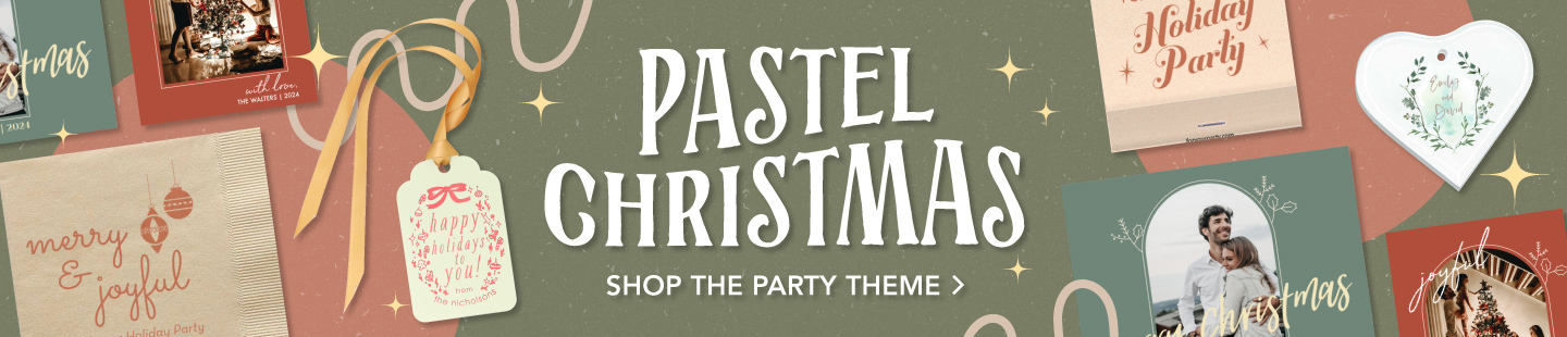 Pastel Christmas: Shop The Party Theme