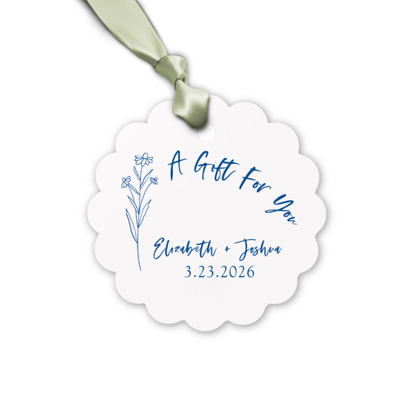 Meet our new customized Letterpress Tags with your name and date on it. They can fit on every gift and look perfect together with your present for your loved ones. Surprise them!