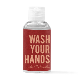 Wash Your Hands Family Hand Sanitizer Favor