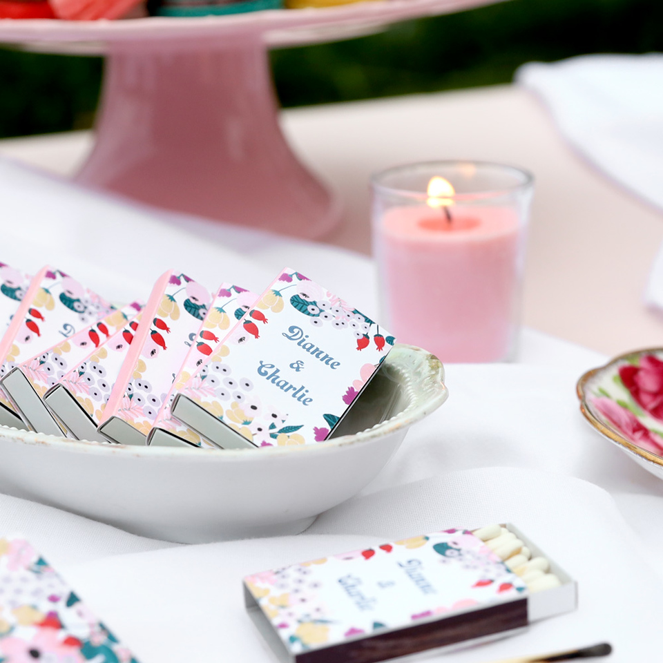 Cuppa Lovebirds Hand Drawn Floral Match