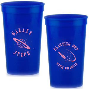 Our brand new Cosmic Space Party Cup is here, ready to make the party even more fabulous. Put your name on it and surprise your closest ones, expect a thousand compliments!