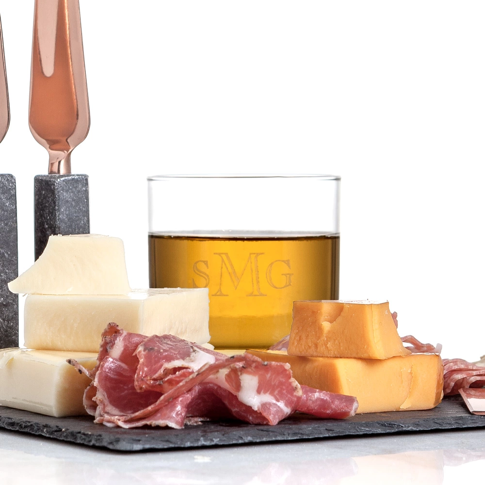 Custom Engraved Rocks Glass for "Tough To Buy For" On Your Holiday Shopping List