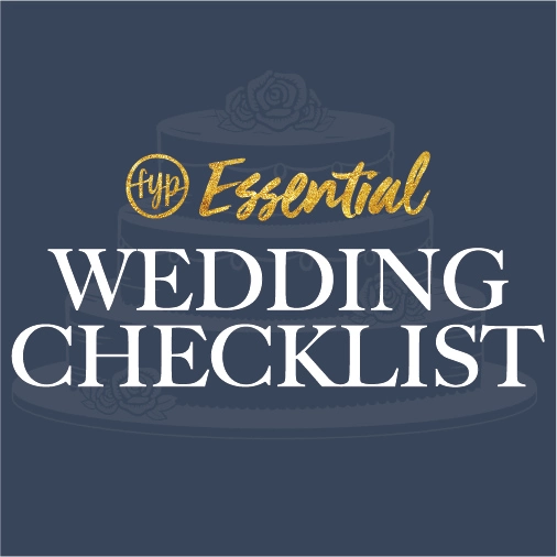 essential wedding planning checklist