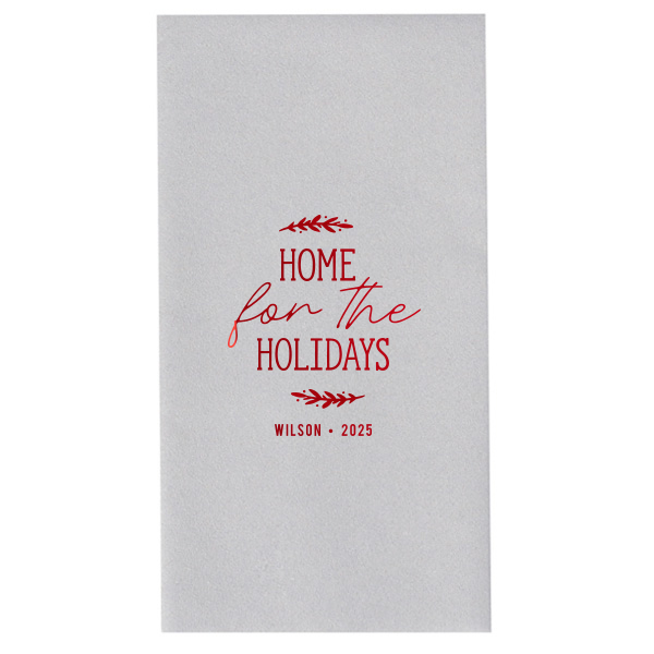 ForYourParty's chic Cranberry Cocktail Napkin with Shiny 18 Kt Gold Foil will give your party the personalized touch every host desires.