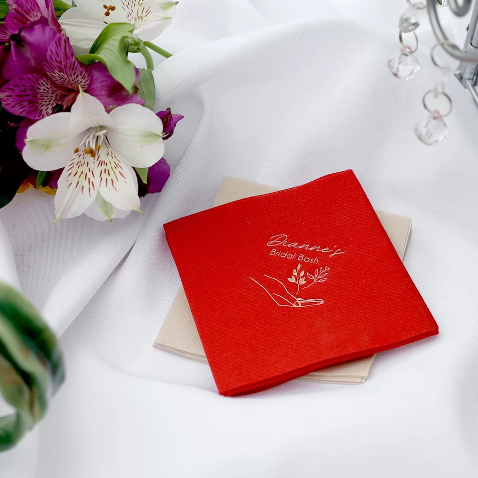 Floral Bridal Bash Napkin