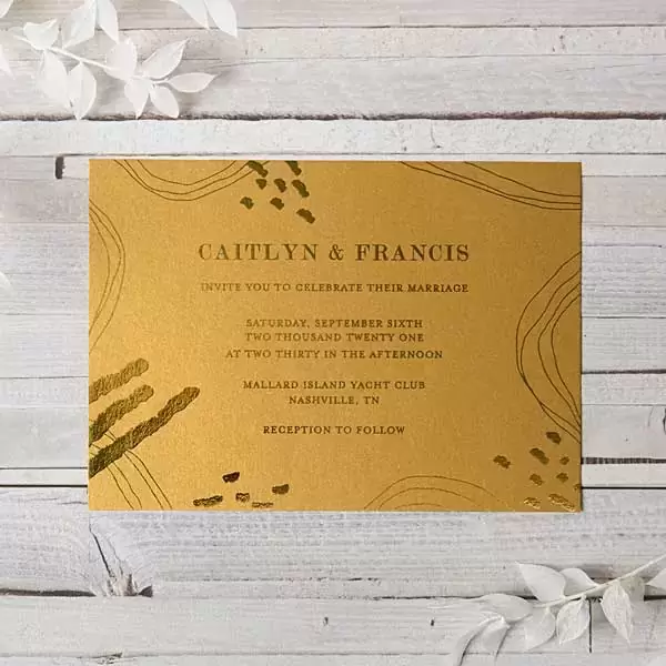 Arch Invitation (Foil)