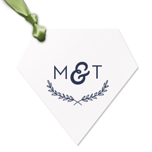 ForYourParty's chic Stardream Crystal White Large Round Gift Tag with Shiny 18 Kt Gold Foil has a Branch Frame 2 graphic and is good for use in Floral, Frames, Wedding themed parties and can't be beat. Showcase your style in every detail of your party's theme!