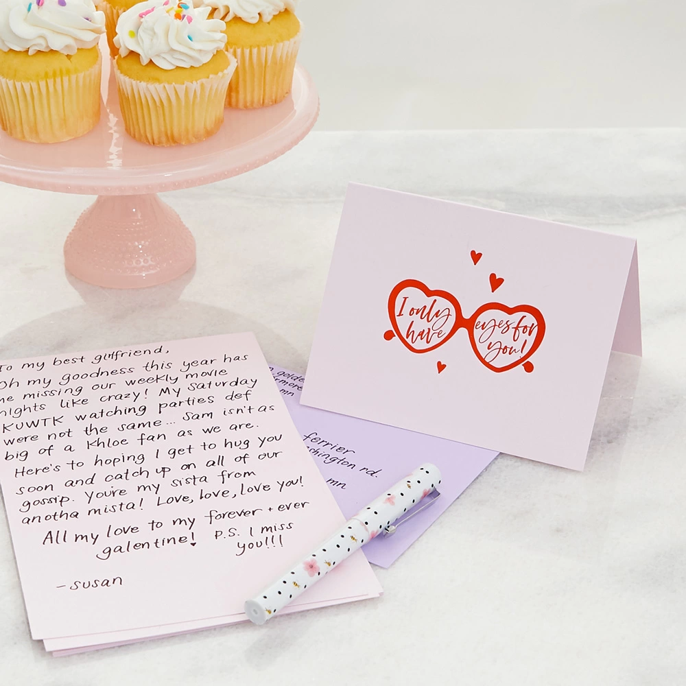 Create your custom designed Valentine's Day cards with For Your Party