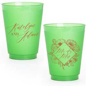 Modern Flower Frame Frost Flex Cup