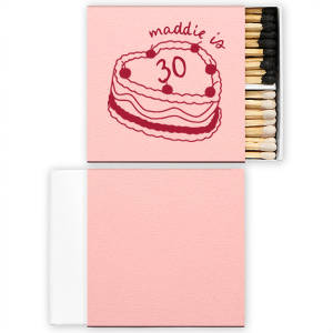Cherry Cake Matchbox