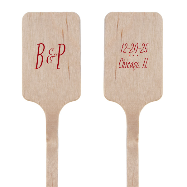 The ever-popular Shiny Rose Gold Rectangle Stir Stick with Shiny Rose Gold Foil couldn't be more perfect. It's time to show off your impeccable taste.