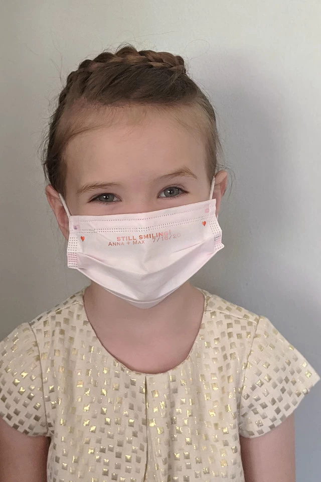 Provide Personalized Wedding Guest Face Masks for Kids at Your Wedding