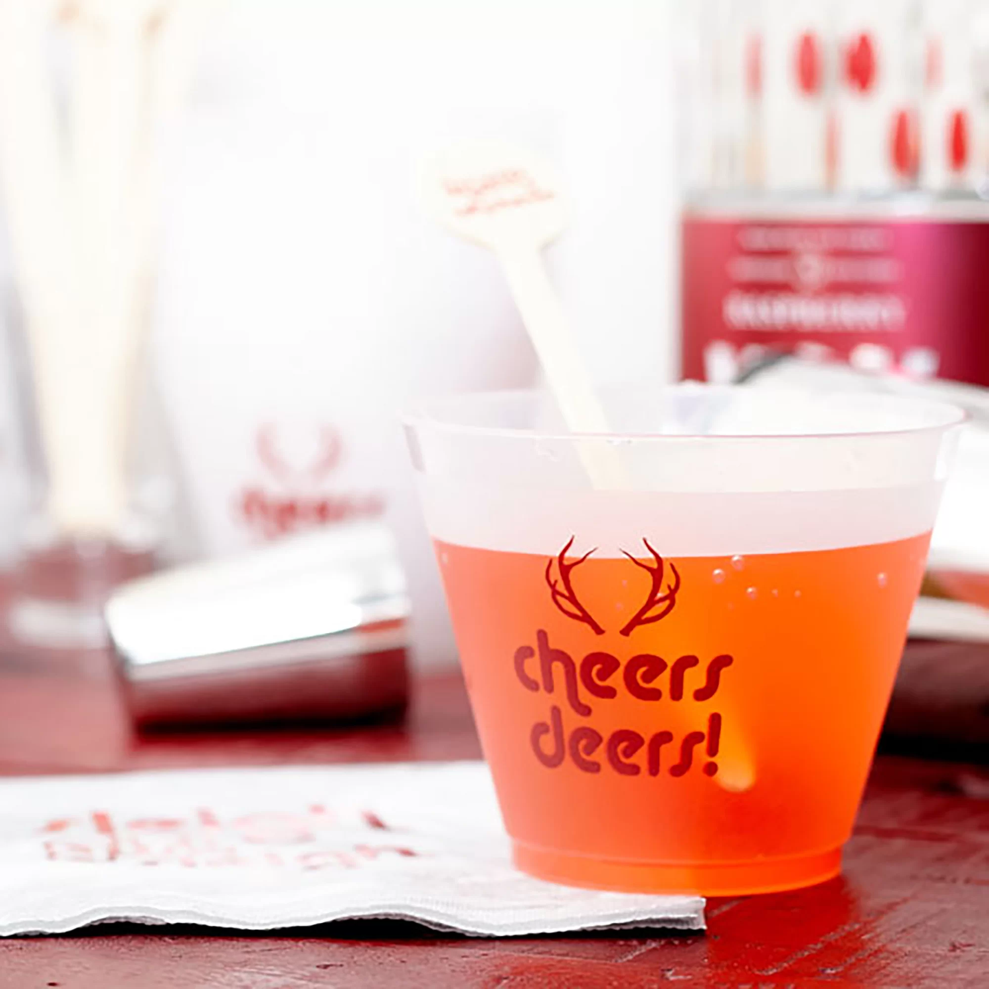 Cheers Deers with Drink