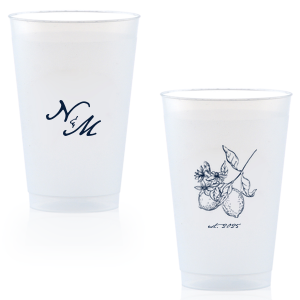 Corporate Event Frost Flex Plastic Cups - GB Design House