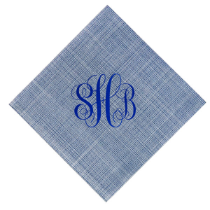 Embrace sophistication with the Fancy Flourish Monogram Napkin, where intertwined initials become art amidst swirls and elegant flourishes. This elegant design offers a bold, personalized statement, perfect for adding a luxurious touch to any event. 
