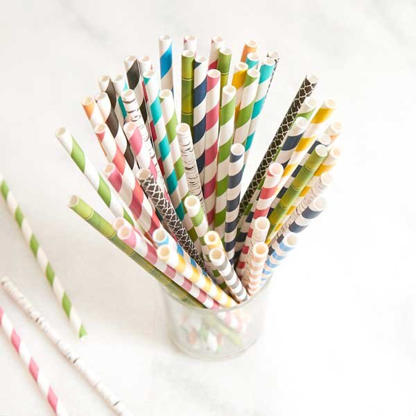 Striped Straw