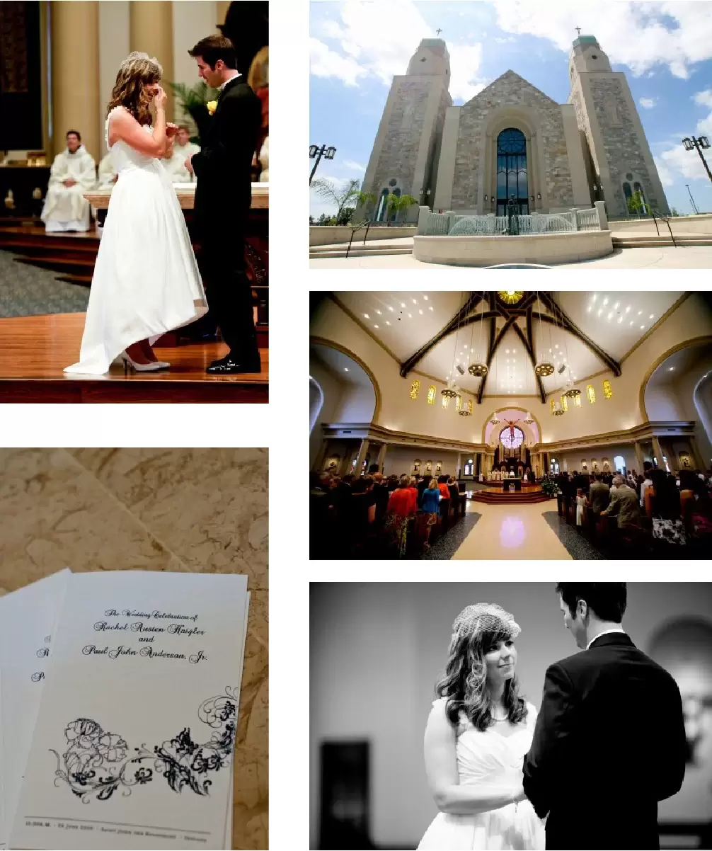 Traditional Summer Church Wedding