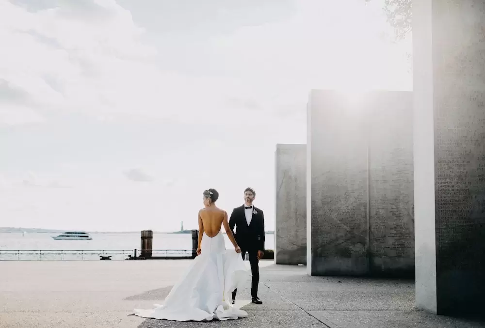 new york bridal photoshoot with bachelor shoreline joynt