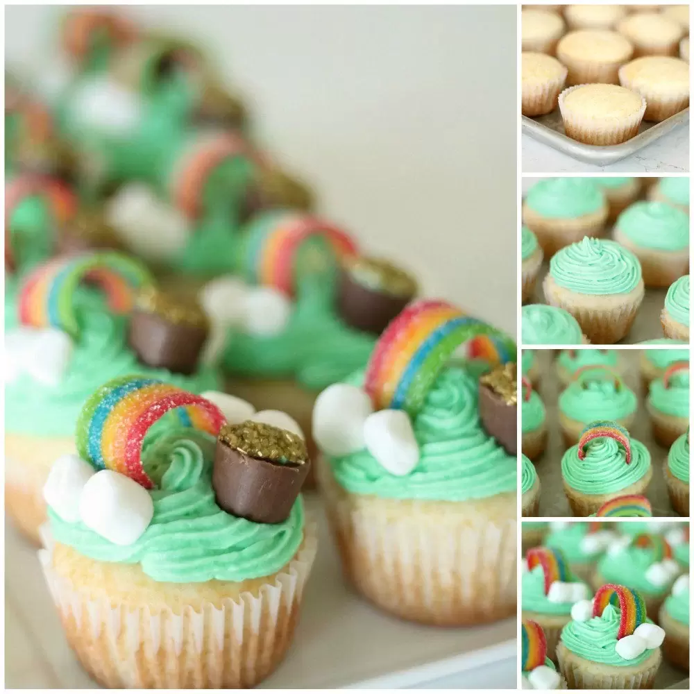 st patrick's day cupcakes