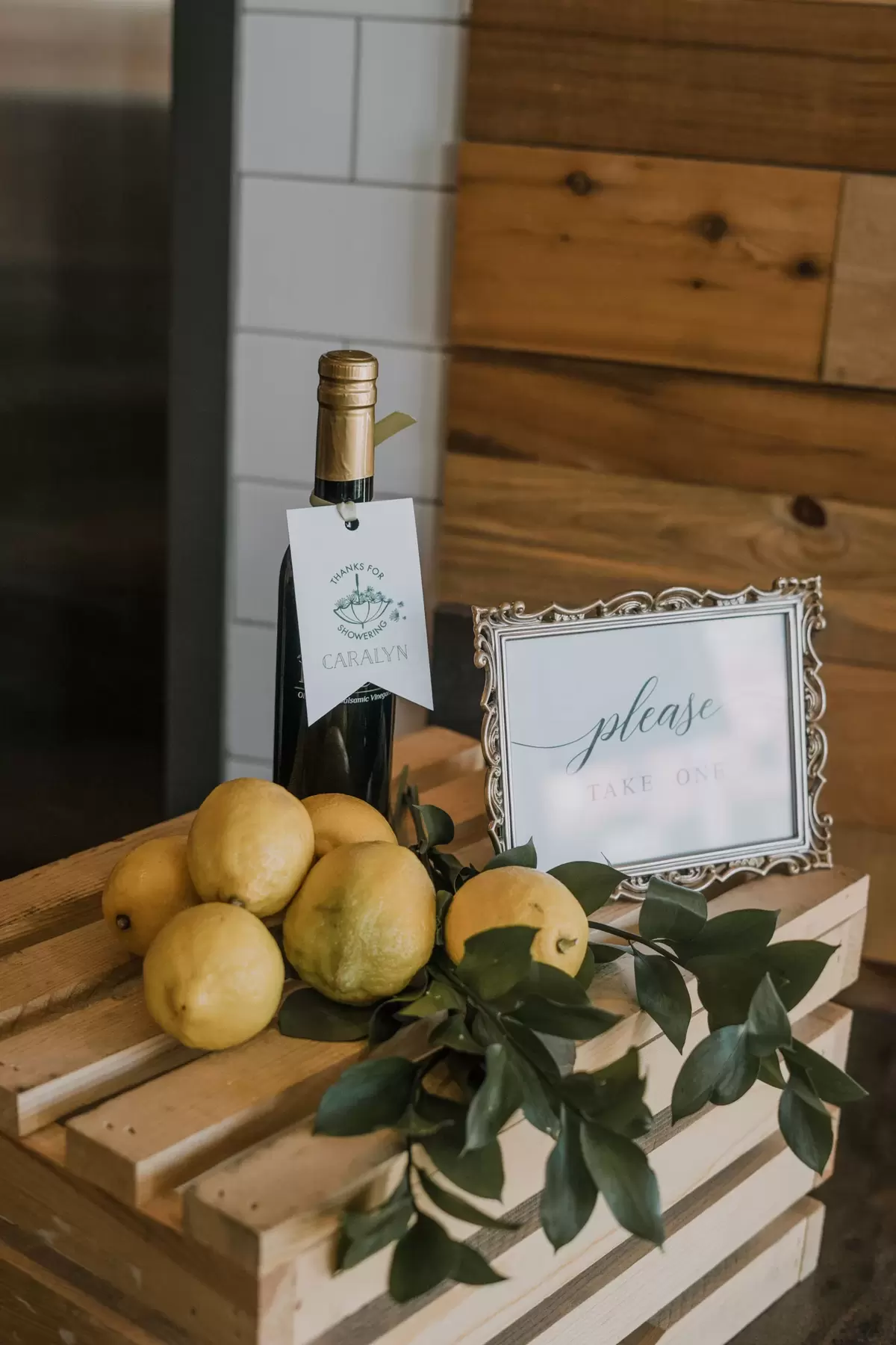 bridal shower party favor table