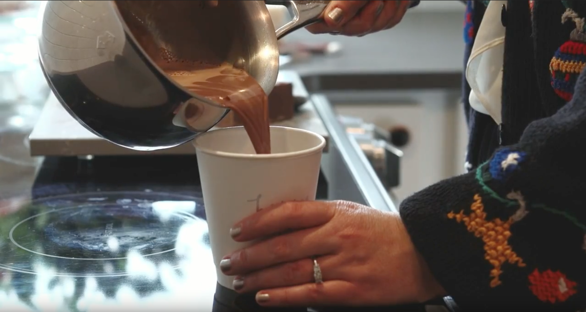 how to make hot chocolate cocktail from scratch