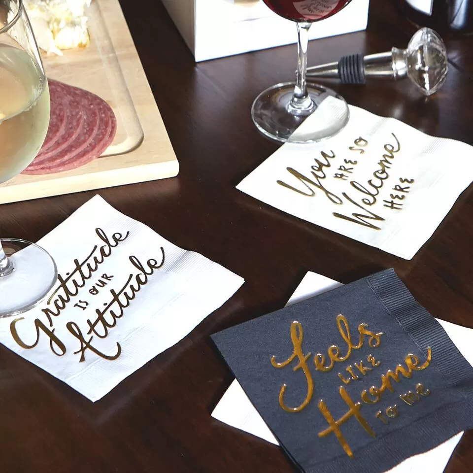 Inspirational wine gift set