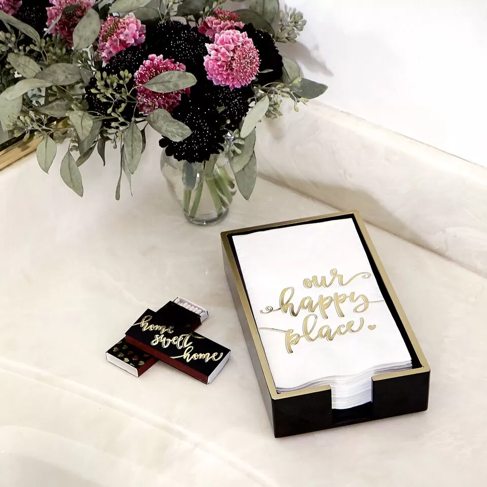 Our Happy Place powder room gift set